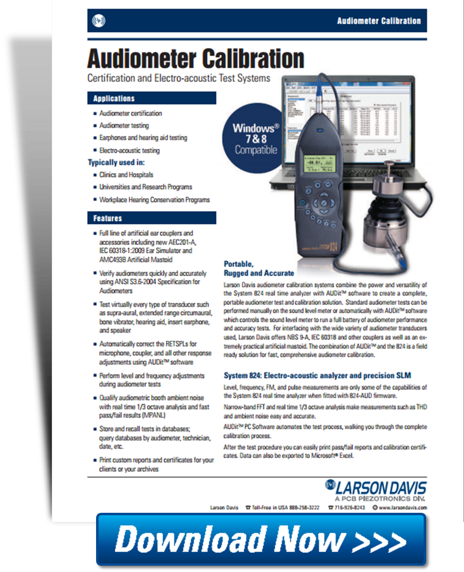 Audiometer Calibration
